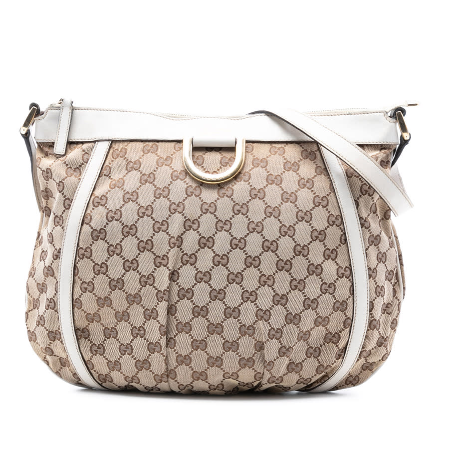 Gucci Pre-owned Gucci GG Canvas Abbey D Ring Crossbody Ladies