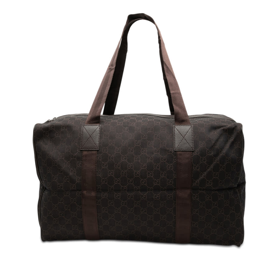 f． Gucci Pre-owned Gucci GG Canvas Travel Bag 105671 493075 - Pre