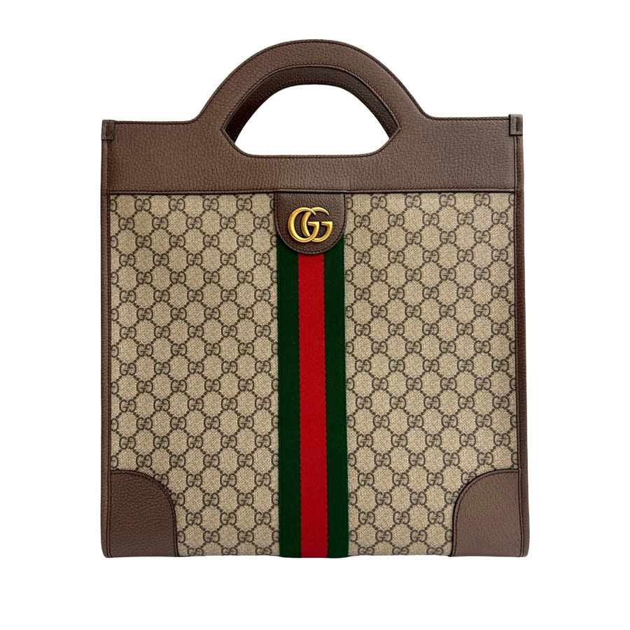Gucci Pre-owned Gucci GG Supreme Ophidia Vertical Tote 547941