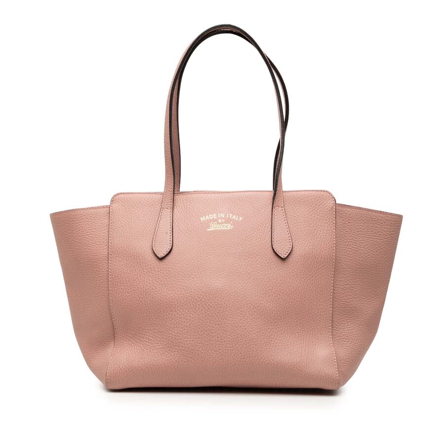 【新品タグ付き】 定価15万 GUCCI ANGELA LYNNE Gucci Pre-owned Gucci Medium Dollar Calfskin Swing Tote Ladies