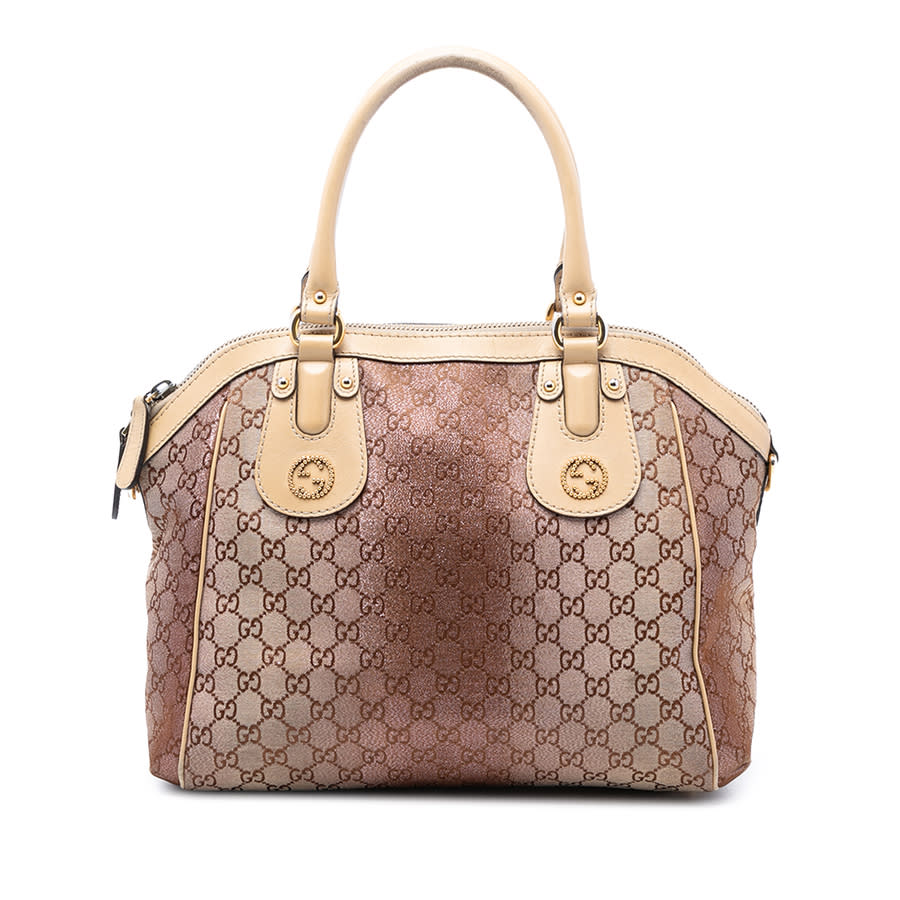Gucci Pre-owned Gucci Medium GG Lurex Scarlett Satchel 282299