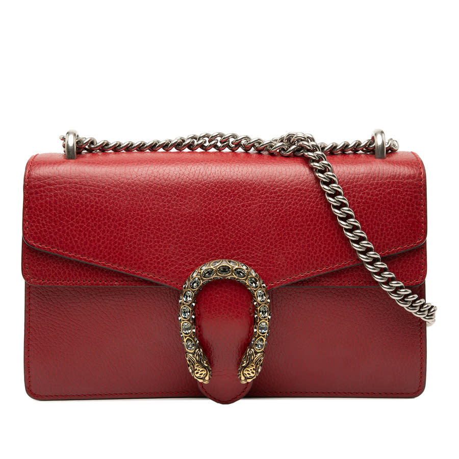 Gucci Pre-owned Gucci Medium Leather Dionysus Shoulder Bag Ladies