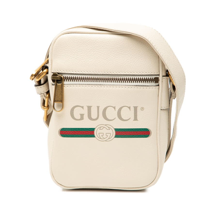 I*H様 GUCCI（グッチ）メッセンジャーバッグ 品番574803 Gucci Pre-owned Gucci Mini Grained Calfskin Logo Crossbody Unisex