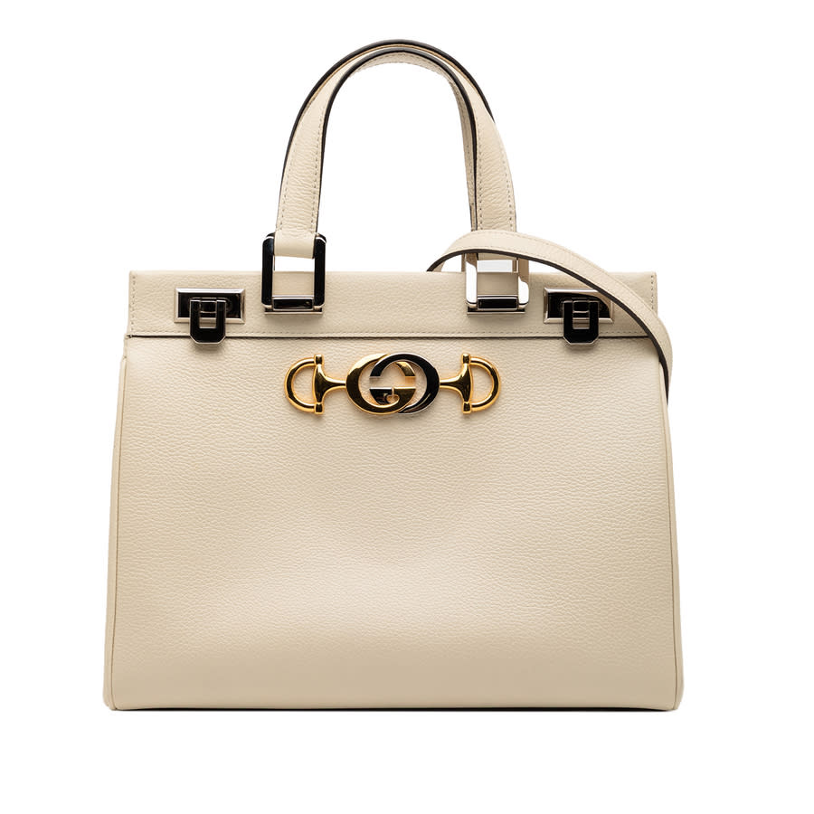 Gucci Pre-owned Gucci Small Grained Calfskin Zumi Top Handle Bag