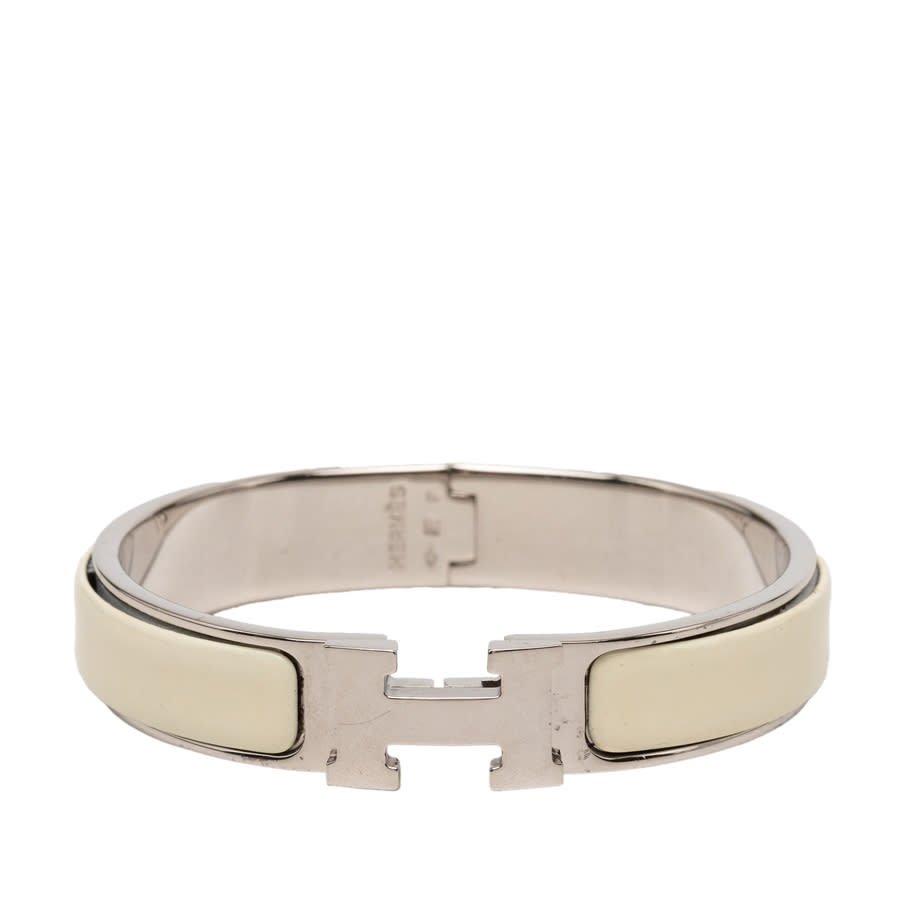 Hermes Pre-owned Hermes Narrow Enamel Clic H Bracelet PM Ladies