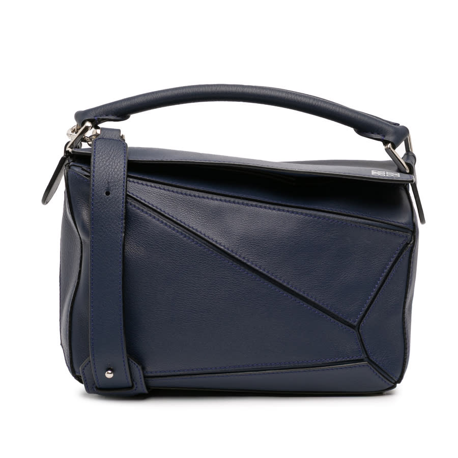 Loewe Pre-owned Loewe Small Calfskin Puzzle Satchel 471511 - Pre