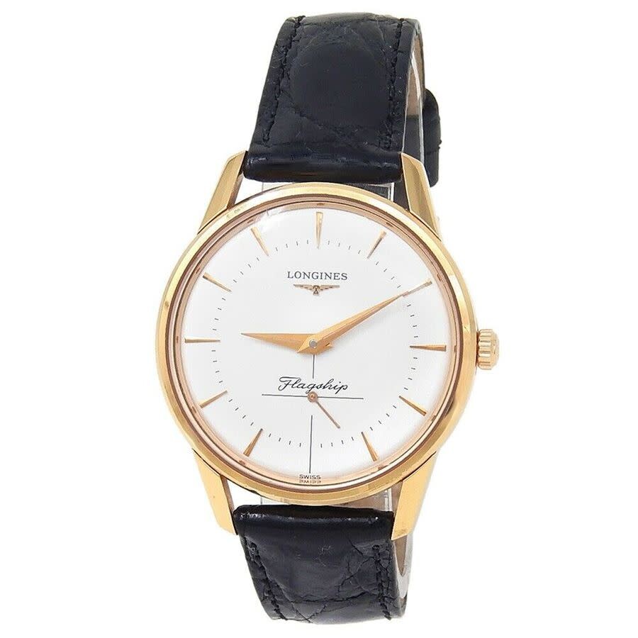 Longines Pre-owned Longines Flagship Heritage Automatic White Dial Men's Watch L4.746.8.72.0 