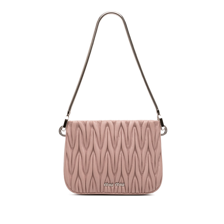 Miu Miu Pre-owned Miu Miu Matelasse Nappa Sassy Shoulder Bag