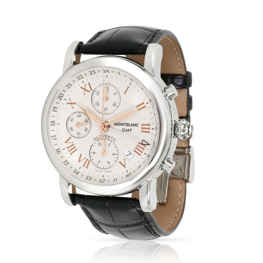 Montblanc Pre owned Montblanc Meisterstuck Chronograph Automatic White