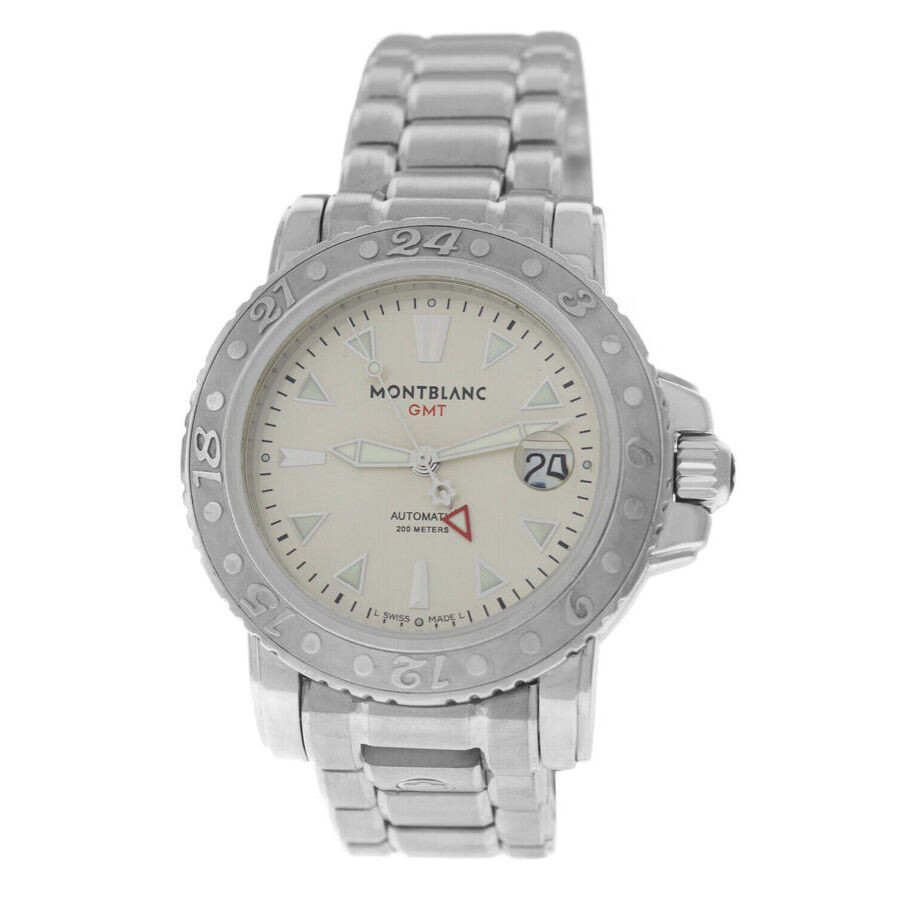 Montblanc Preowned Montblanc Sport Automatic White Dial Ladies Watch