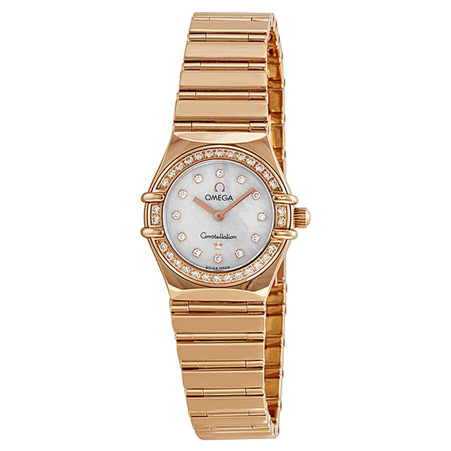 Omega Preowned Omega Constellation My Choice Quartz Diamond Ladies