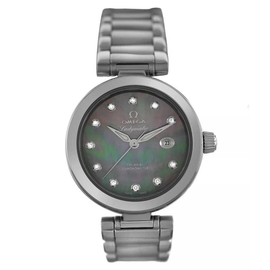 Omega De Ville 32.7mm Silver Mop Pearl Dial