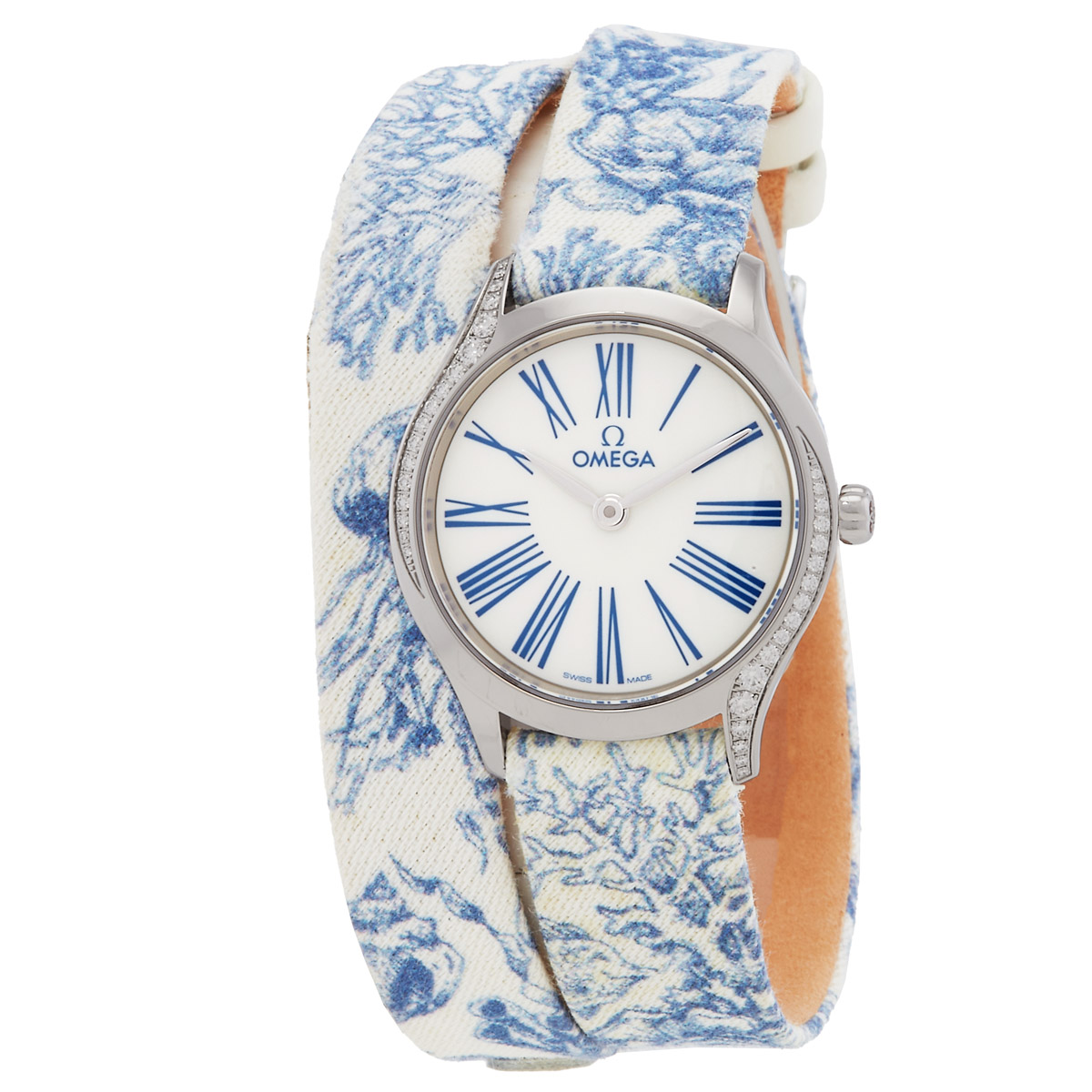 Omega De Ville 26.12mm Silver White Dial