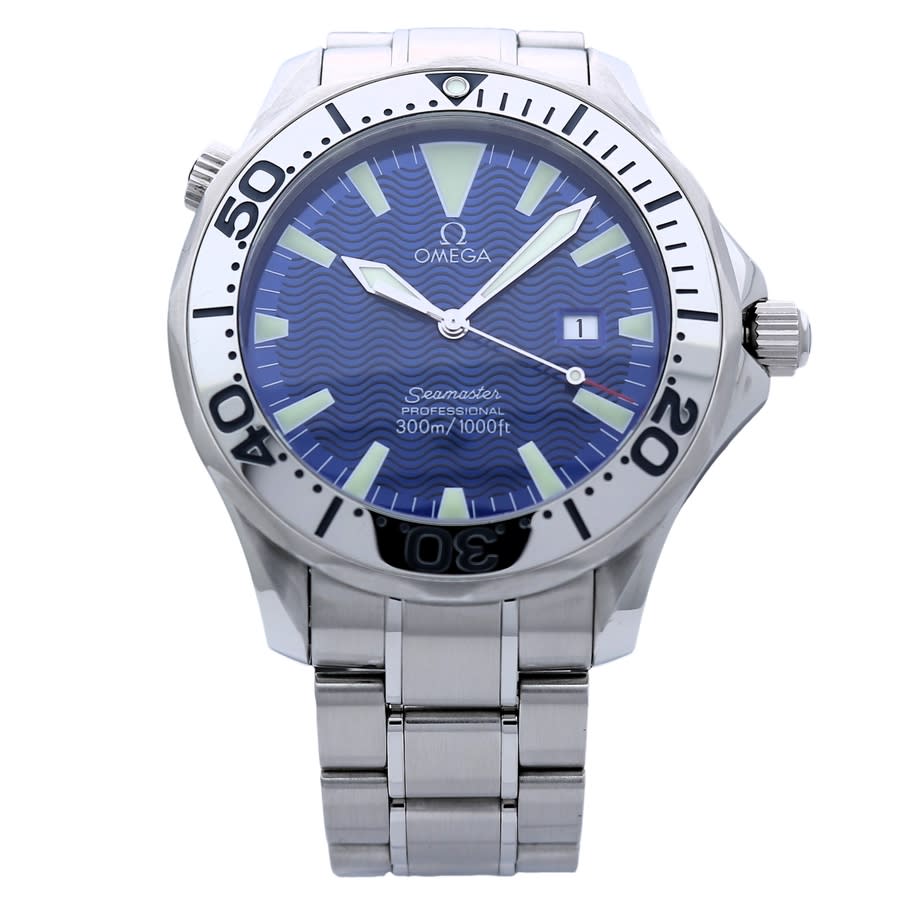 Omega Pre-owned Omega Seamaster Quartz 