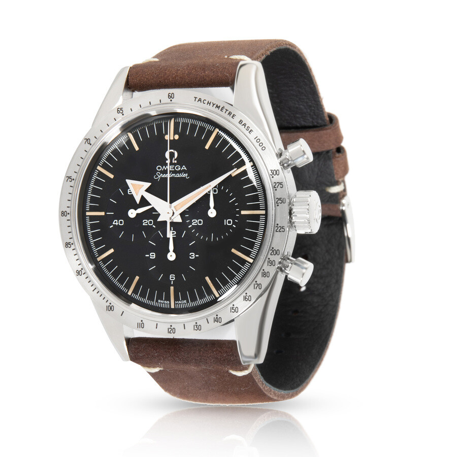 Omega Pre-owned Omega Speedmaster Chronograph Tachymeter Black