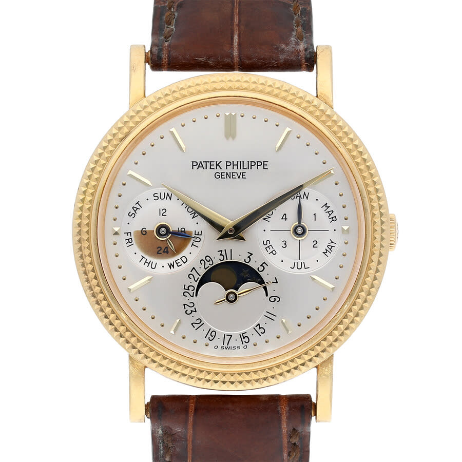 Preowned Patek Philippe Perpetual Calendar GMT Automatic Moon Phase