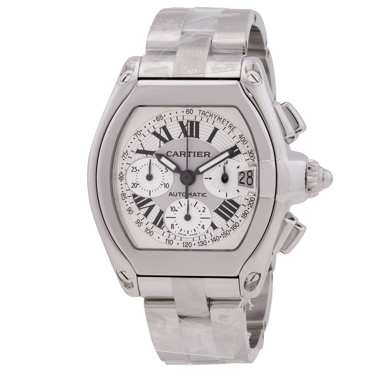 Cartier Pre-owned Pre-owned Roadster Chronograph Automatic Silver