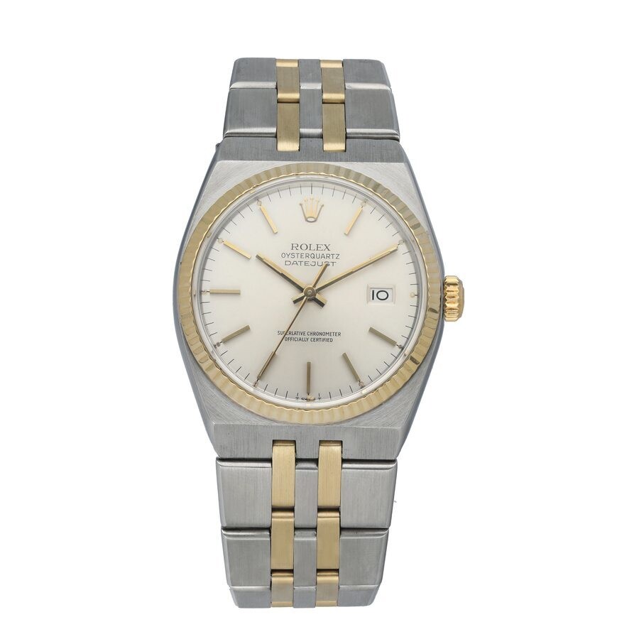 rolex date just grey