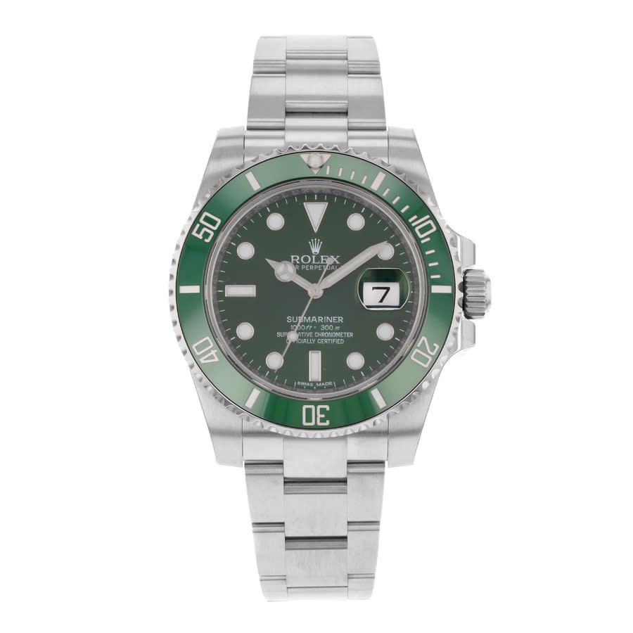 Rolex Pre-owned Rolex Submariner "Hulk" Automatic Chronometer Green ...