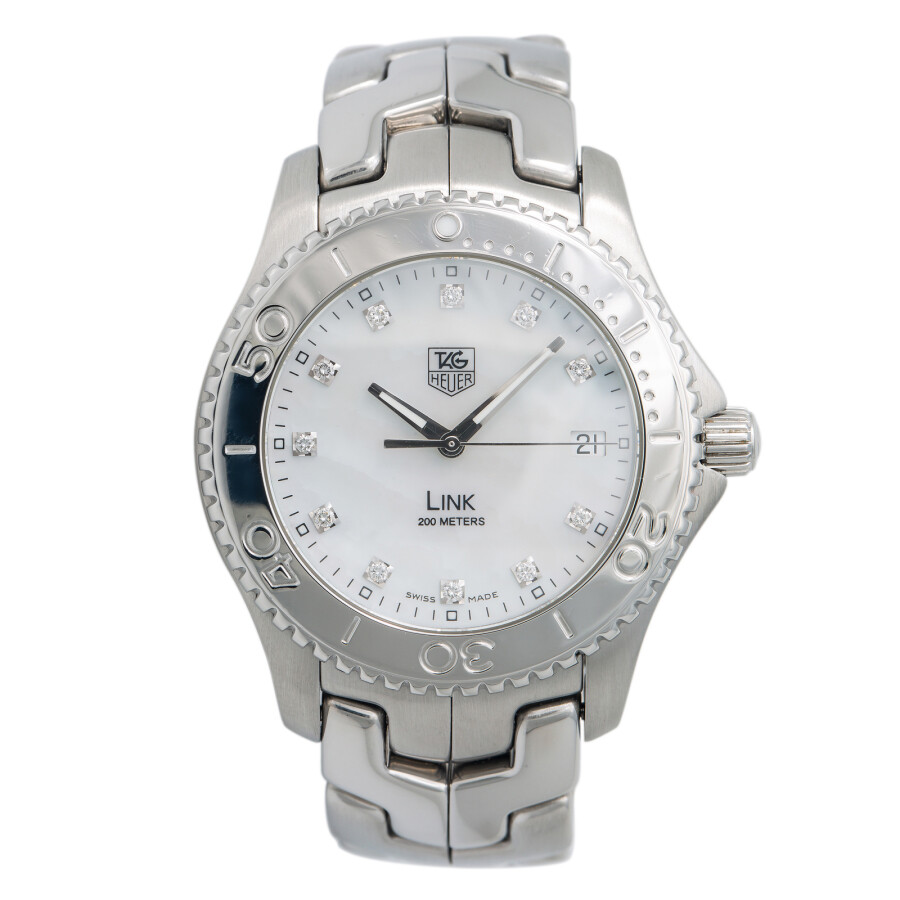 Tag Heuer Pre-owned Tag Heuer Link Quartz Diamond Men's