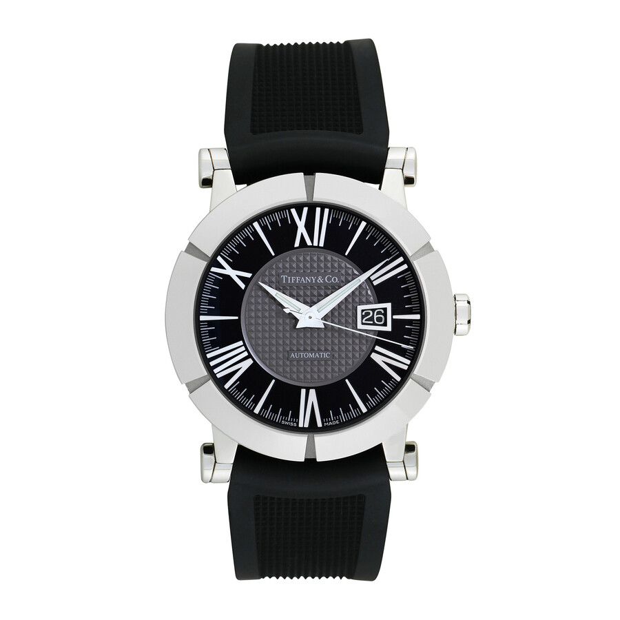 Tiffany & Co. Preowned Tiffany & Co. Atlas Automatic Black Dial Men's
