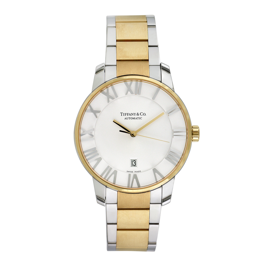 ティファニー Tiffany & Co. Pre-owned Tiffany & Co. Atlas Dome Automatic White