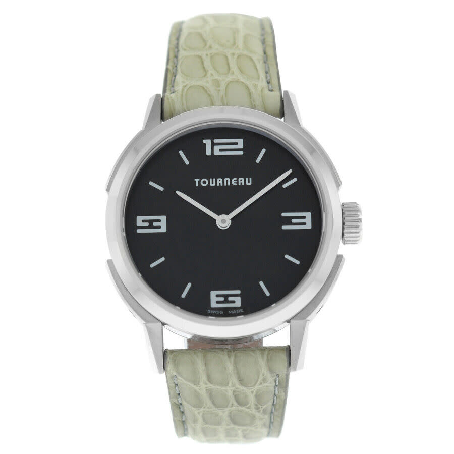 Tourneau Preowned Tourneau Tny Roventa Quartz Black Dial Ladies Watch