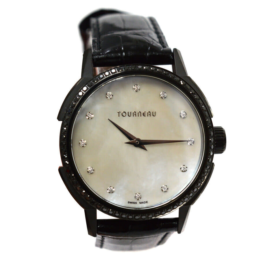 Tourneau Preowned Tourneau Tny Roventa Quartz Diamond Unisex Watch