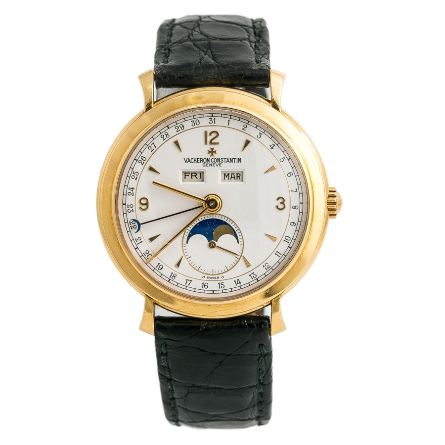 Vacheron Constantin Pre Owned Vacheron Constantin Historiques Triple Date White Dial Men S Watch Pre Owned Watches Vacheron Constantin Jomashop
