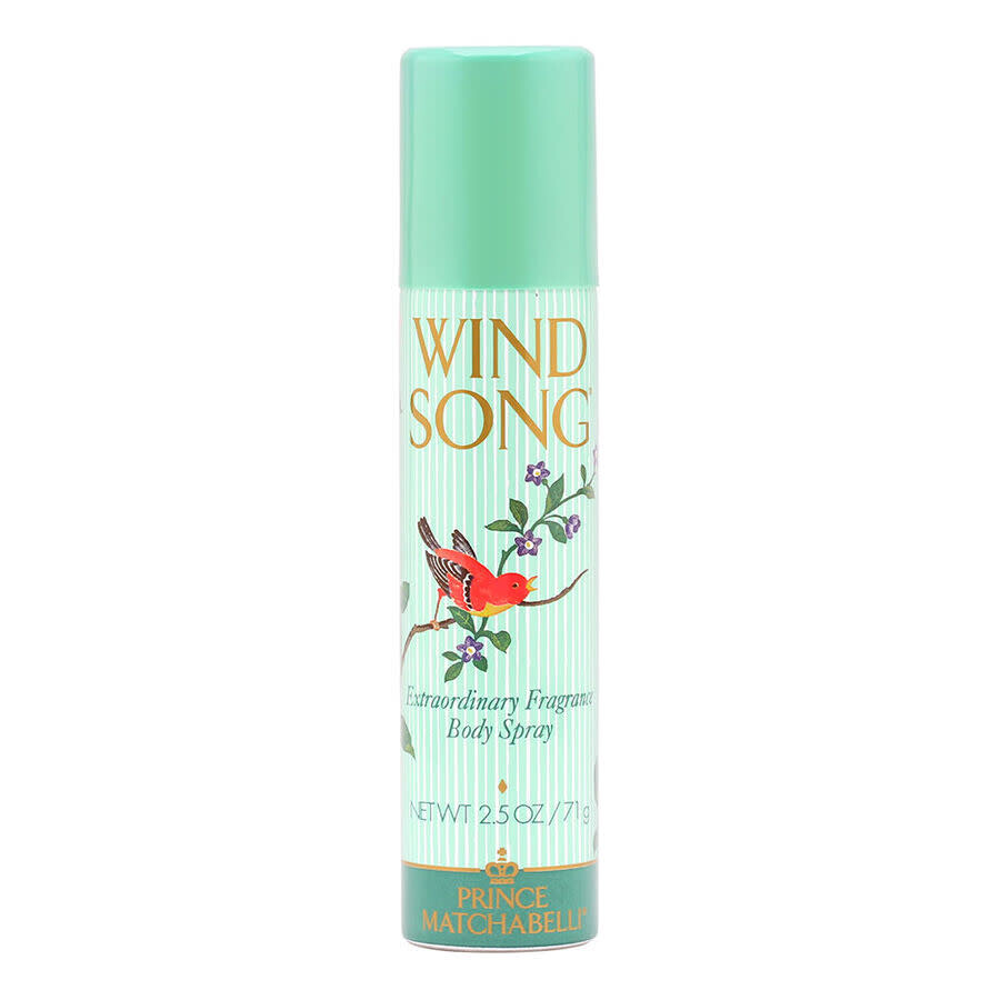 Prince Matchabelli Ladies Wind Song Body Spray 2.5 oz Fragrances 045893669309