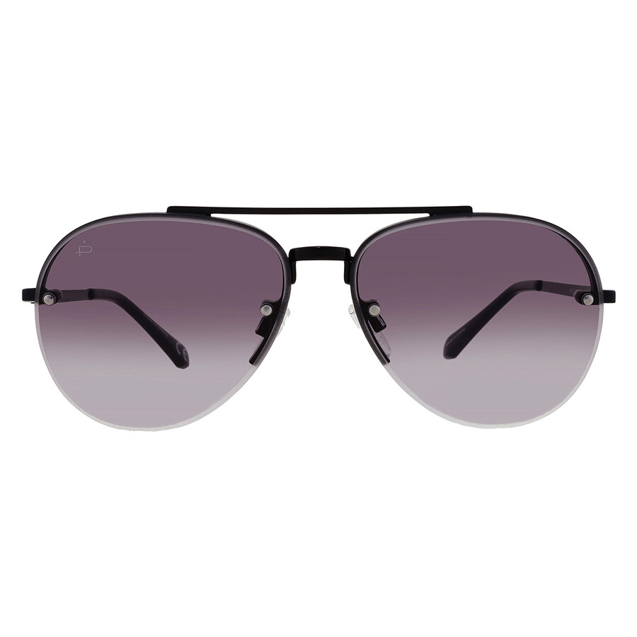 Privé Revaux Prive' Revaux Grey Shaded Pilot Unisex Sunglasses The Bijou/s 0807/9o 60