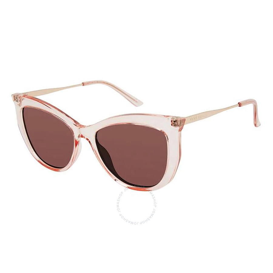 Privé Revaux Prive' Revaux Polarized Dark Pink Cat Eye Ladies Sunglasses Moxy/s 0s8r/0f 55
