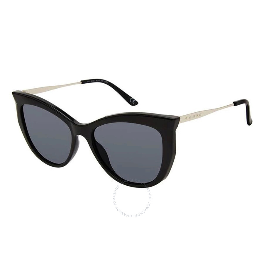 Privé Revaux Prive' Revaux Polarized Grey Cat Eye Ladies Sunglasses Moxy/s 0807/m9 55