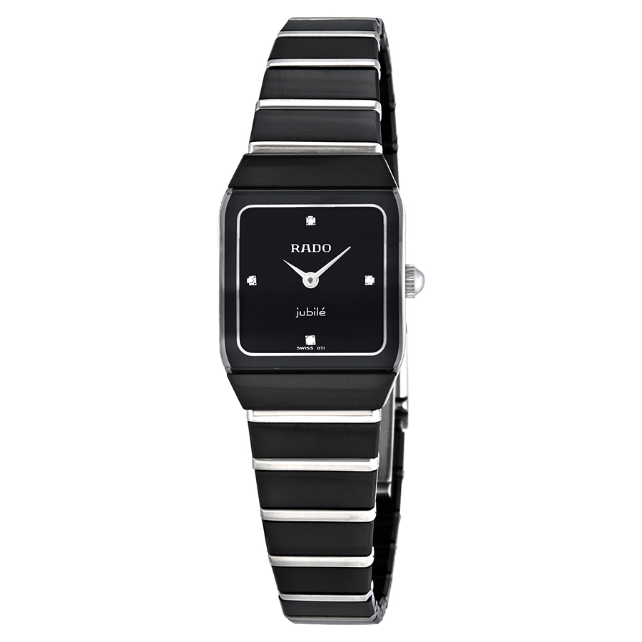 Rado Anatom Diamond Black Dial Ladies Watch R10464711