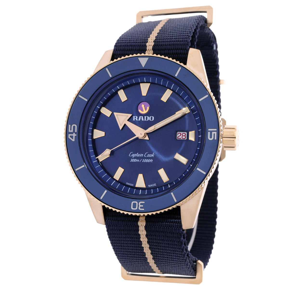 Rado Captain Cook Automatic Blue Dial Men's Watch R32504207