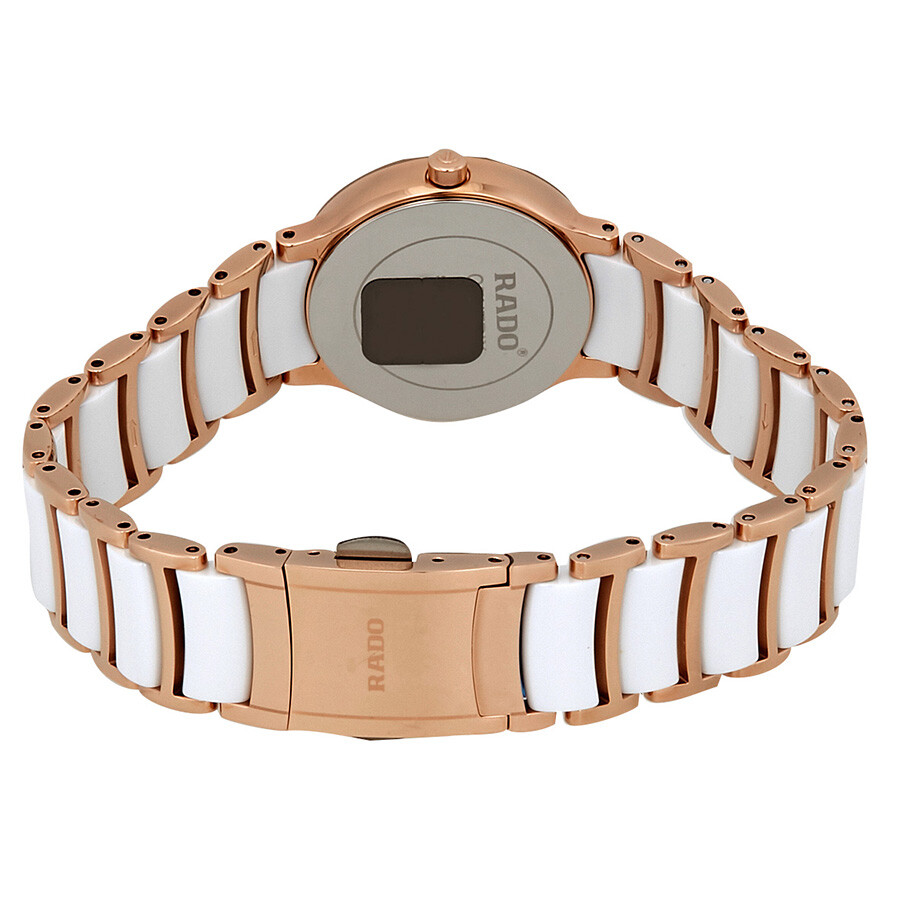 Rado Centrix White Diamond Dial Ladies Watch R30512742 Centrix Rado