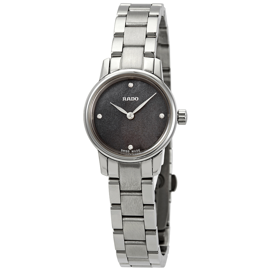 Rado Coupole Classic Black Mother of Pearl Dial Ladies Watch R22890963