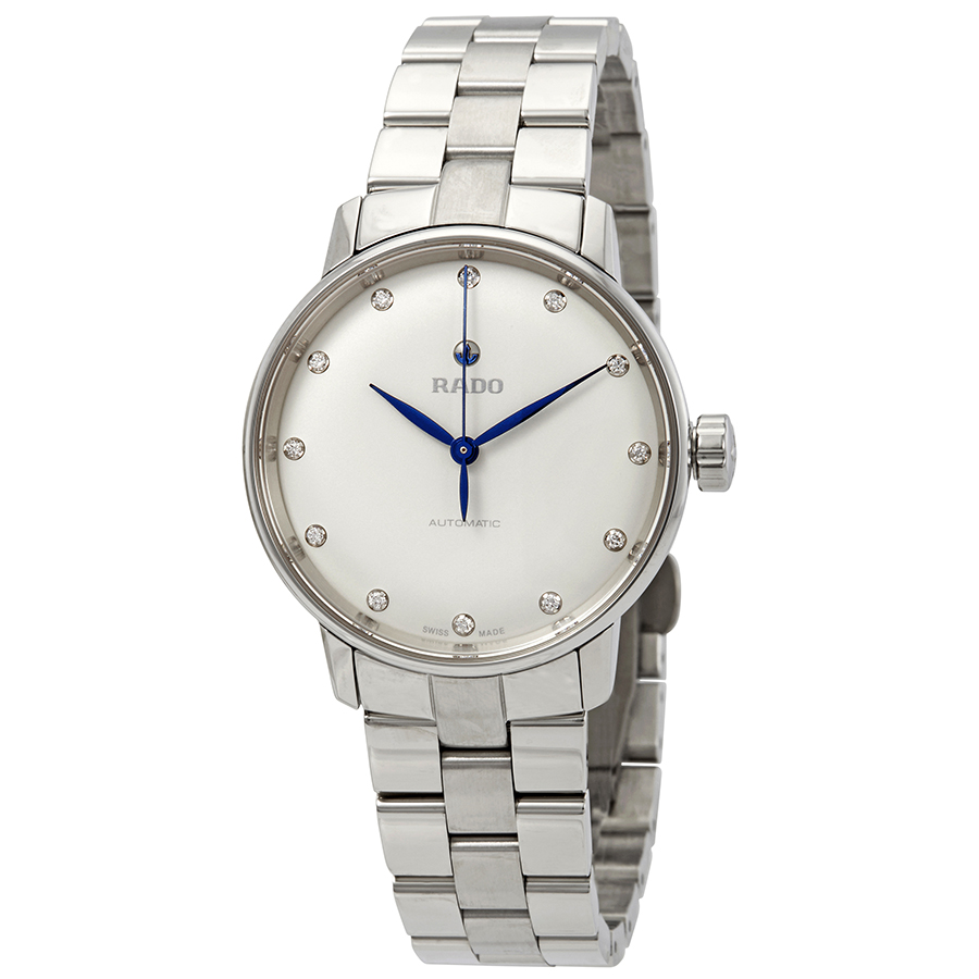 Rado Coupole Classic S Automatic Diamond Silver Dial Ladies Watch R22862783