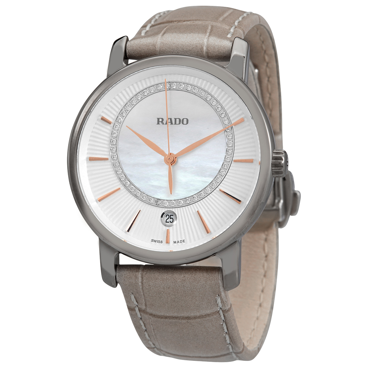 Rado Diamaster Mother of Pearl Dial Ladies Watch R14064935