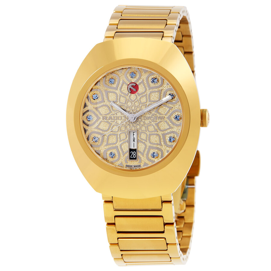 時計 Rado Dia Star Magic Watch Rado Diastar Magic 36mm Automatic Gold Plated Men's Wrist