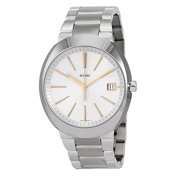 Rado D-Star XL White Dial Stainless Steel Men's Watch R15943123