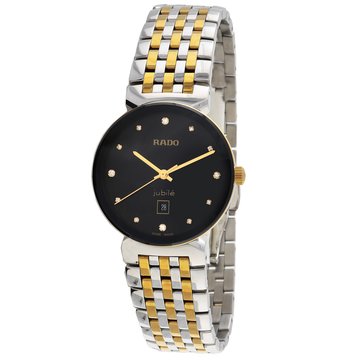 時計 RADO Florence Black Dial Combi rado-florence-classic-quartz-
