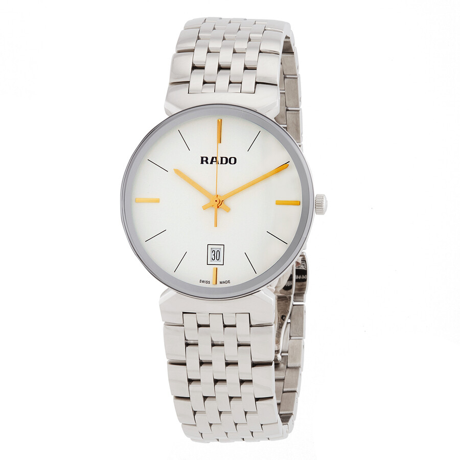 Shop Rado Florence Quartz Ladies Watch R48912013 In Beige / Gold Tone