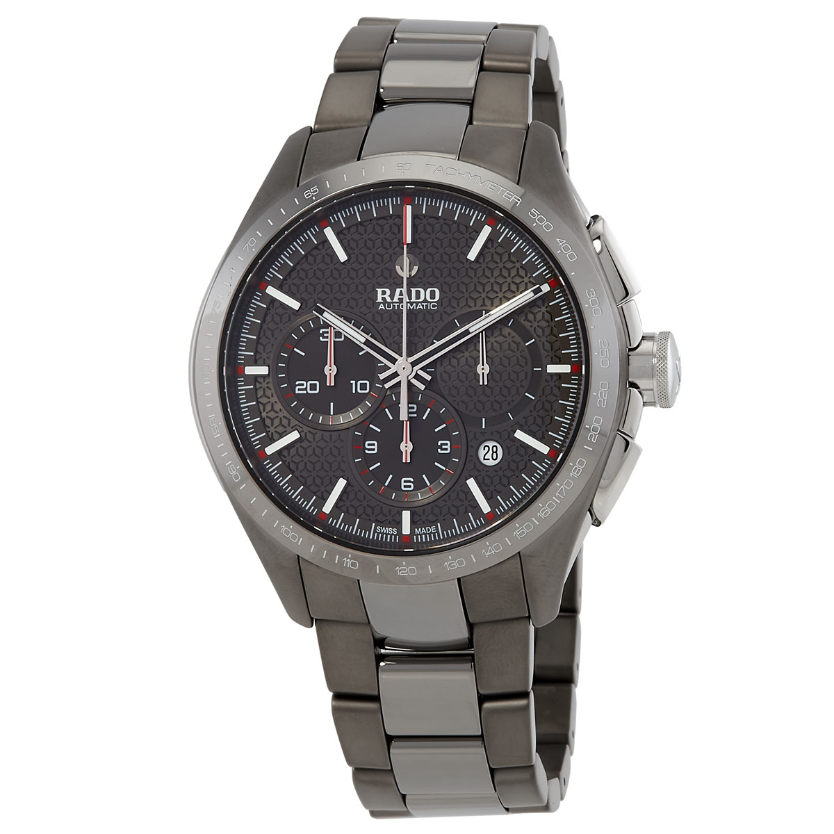 Rado HyperChrome Chronograph Automatic Grey Dial Men's Watch R32022152