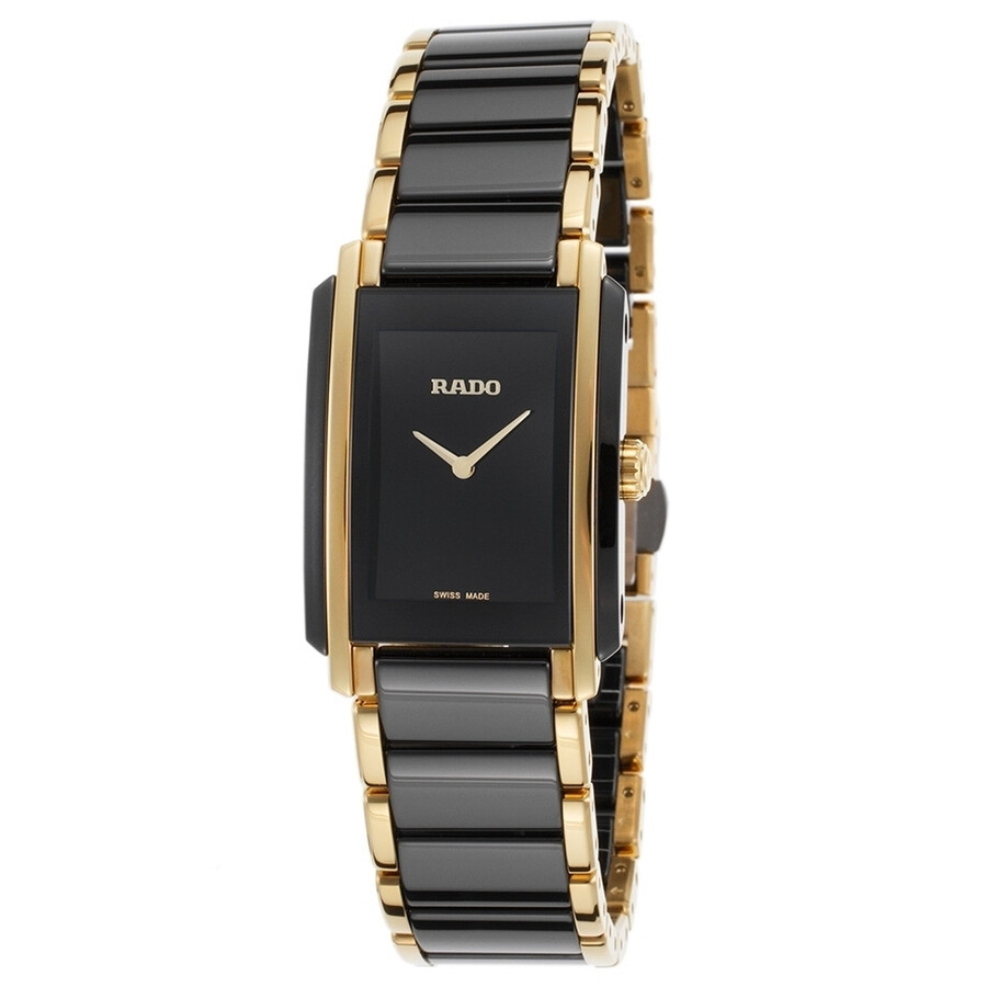 Rado Integral Black Dial Ladies Watch R20845152 7612819049014 Watches