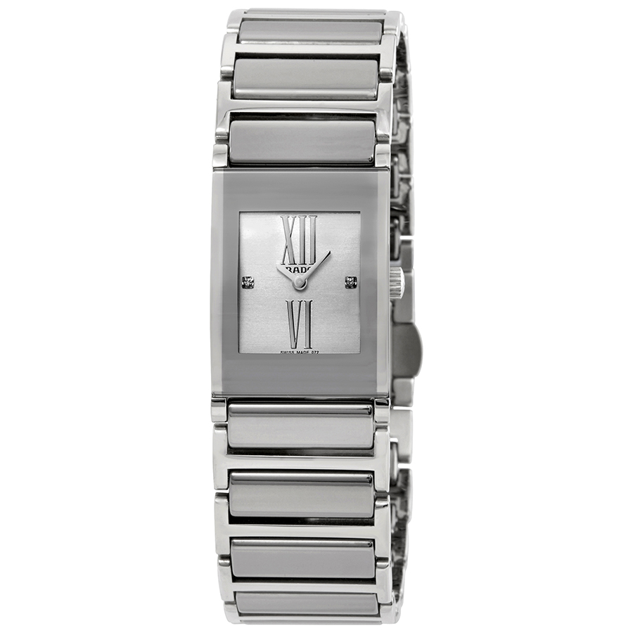 Rado Integral Diamond Silver Dial Ladies Watch R20747722