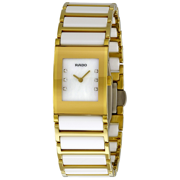 Rado Integral Jubilee White Ceramic Ladies Watch R20792901