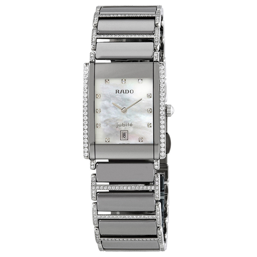 Rado Integral Mother of Pearl Diamond Dial Ladies Watch R20671919