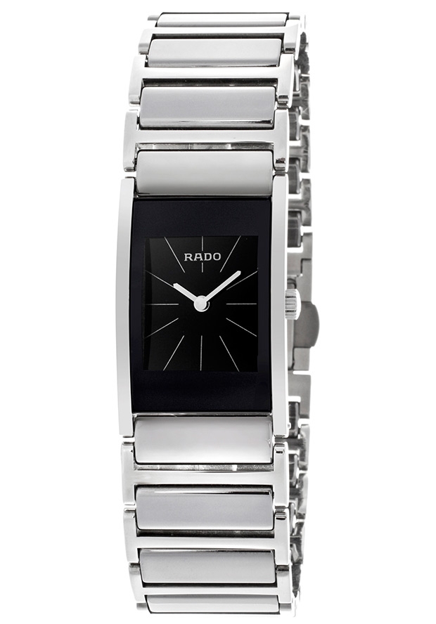 Rado Integral Quartz Black Dial Ladies Watch R20786159