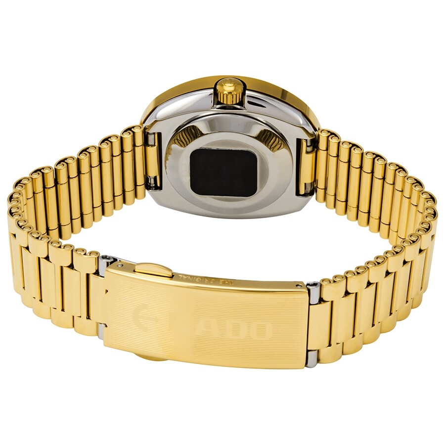 Rado The Original Automatic Gold Dial Ladies Watch R12416463 Original